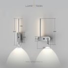 Бра BOTOLF Цвет хром. Выключатель на корпусе Lampatron 8709-24406