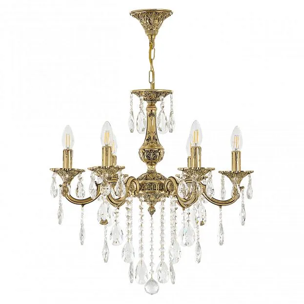 Люстра хрустальная Bohemia Ivele Crystal AL78101/6/175 B GB Люстра хрустальная Bohemia Ivele Crystal AL78101/6/175 B GB