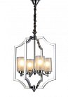 Подвесная люстра Lumina Deco LDP 1224-4 CHR Vigatto
