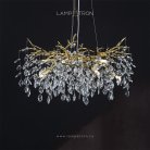 Люстра VITUS 10 ламп. Цвет золото Lampatron 8850-24982