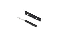 Токопроводящий прямой соединитель для шинопроводов Slim Line Mini Donolux Connector 180 DLSM B Slim Line Mini