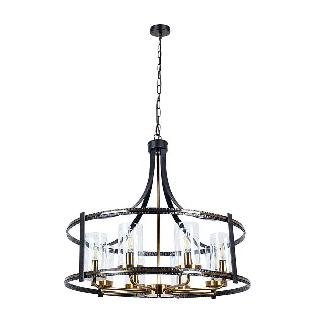 Подвесная люстра Arte Lamp A7011SP-8BK Avior