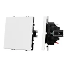 Механизм выключателя одноклавишный непроходной SWT-NOBE-MK01-SFPL-WH (230V, 10A) Arlight 054233