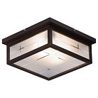 светильник потолочный, E27, 2x40W Velante 548-727-02 Деревянный стиль