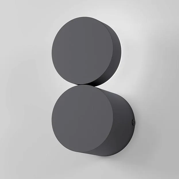 Светильник настенный светодиодный LED черный 3000K elektrostandard 40131/LED Brioni a064600