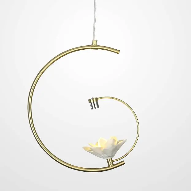 Подвесной Светильник Magnolia 1 Flower 101770-26 ImperiumLoft Подвесной Светильник Magnolia 1 Flower 101770-26 ImperiumLoft