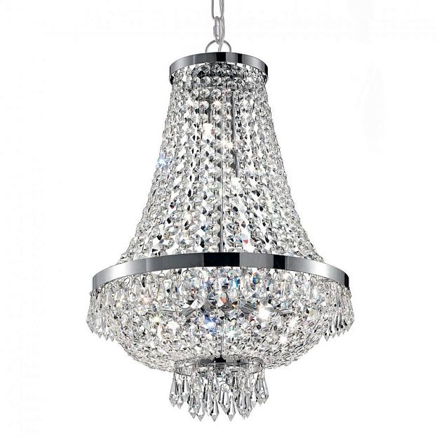 Подвесная люстра Ideal Lux 033532 CAESAR SP6 CROMO
