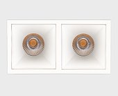 Светильник встраиваемый Italline it06-6020 white 4000k - 2 шт. + it06-6022 white