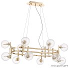 Подвесная люстра Crystal Lux Luxury SP12L Gold