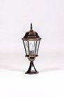 Наземный фонарь Oasis Light 91404M Gb ромб ASTORIA 2M