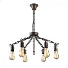 Подвесная люстра TopLight TL1181H-06BK Kristen