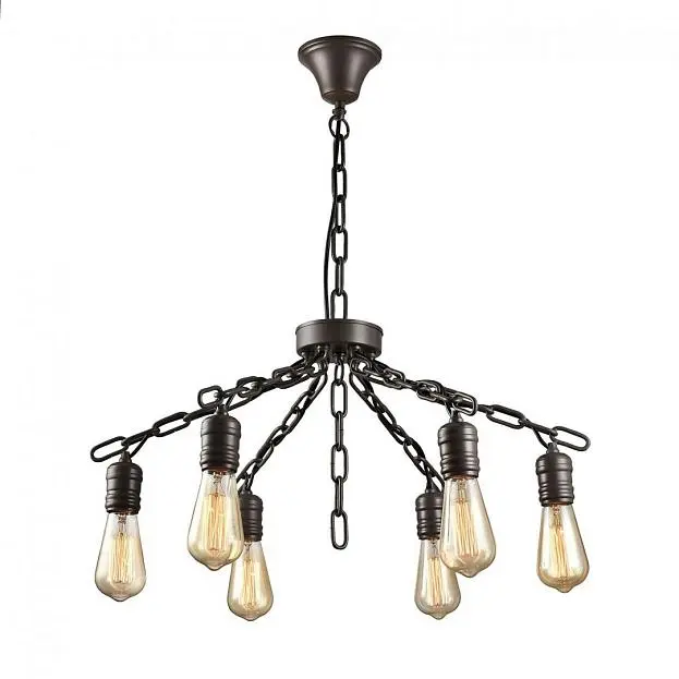 Подвесная люстра TopLight TL1181H-06BK Kristen Подвесная люстра TopLight TL1181H-06BK Kristen