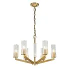 Подвесная люстра Belfast 6035-6 BR CL Malone