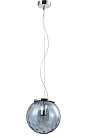 Светильник подвесной Crystal Lux MAYO SP1 D200 CHROME/BLUE 0941/201