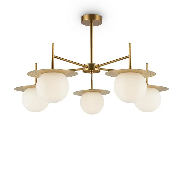 Люстра на штанге Freya FR5202PL-05BS Camelia