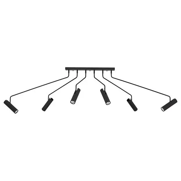Потолочный светильник Nowodvorski EYE SUPER BLACK VI plafon 6505 EyeSuper Потолочный светильник Nowodvorski EYE SUPER BLACK VI plafon 6505 EyeSuper