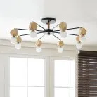 Люстра На Штанге Jx D90 Black 204242-26 ImperiumLoft