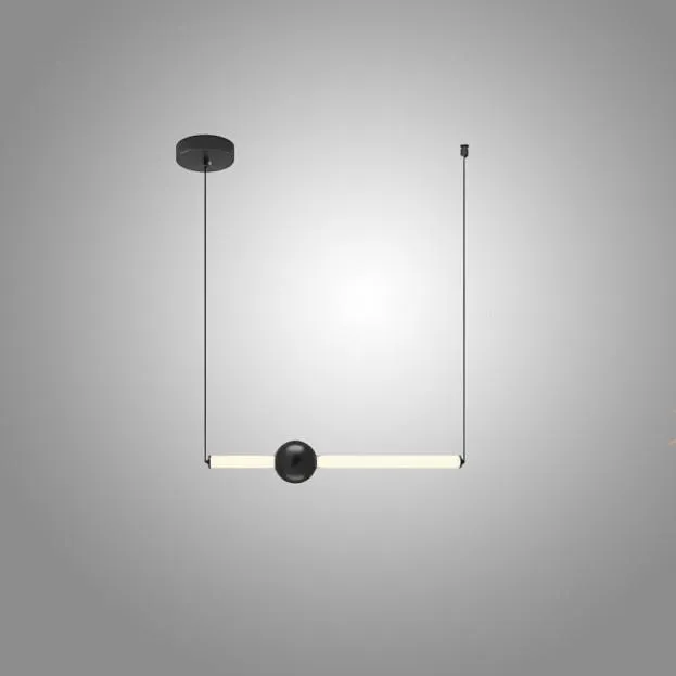 Подвесной светильник WAND HRZ B L50 Black ImperiumLoft 345119-23 wand-hrz01