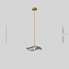 Подвесной светильник MILIAN Цвет Латунь + Прозрачный Lampatron milian-brass-clear 6939-19028