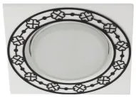 Точечный светильник ЭРА KL78 WH/BK