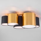 Потолочный светильник TK Lighting 3447 Mona Black/Gold a055679