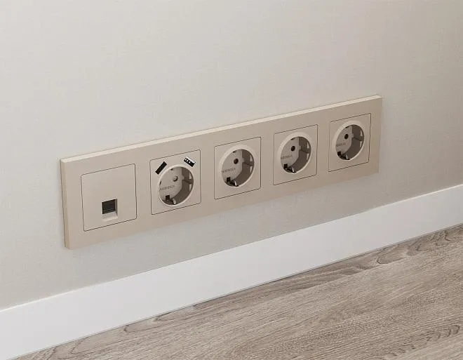 Комплект механизма компьютерной розетки RJ-45 (8P8C) CAT6A экранированной с автоматической защитной шторкой ALFA Серо-бежевый матовый Volt MA372005 QUANT Комплект механизма компьютерной розетки RJ-45 (8P8C) CAT6A экранированной с автоматической защитной шторкой ALFA Серо-бежевый матовый Volt MA372005 QUANT