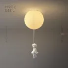 Потолочный светильник ALICA Тип C. Размер L Lampatron 5852-15524