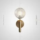 Бра POLARIS WALL Плафон прозрачный рельефный Lampatron 7340-20219