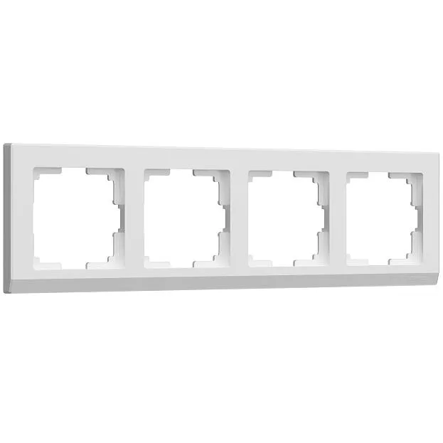 Рамка на 4 поста Werkel W0041801 (белый) a050914 Stark