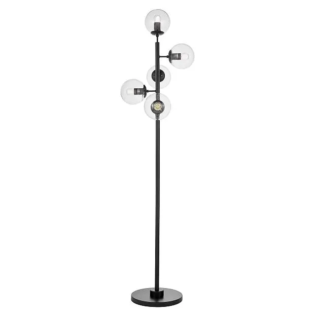 Торшер Lumina Deco LDF 6034-5 BK Ceredo Торшер Lumina Deco LDF 6034-5 BK Ceredo