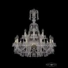 Люстра хрустальная Bohemia 1409/10+5/240/XL-77 G