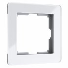 Рамка на 1 пост Werkel W0012701 Acrylic белый a059313