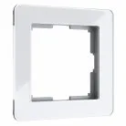 Рамка на 1 пост Werkel W0012701 Acrylic белый a059313