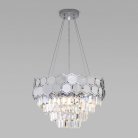Подвесная люстра Eurosvet 10124/5 хром/прозрачный хрусталь Strotskis Smart (10113/5) a054441 Ariana