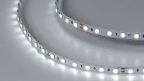 Светодиодная лента LUX, 5050, 60 LED/м, 14,4 Вт/м, 24В, IP33, Холодный белый (6000K) SWG DSG560-24-W-33