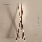 Торшер CONNER Тип B. Темное дерево Lampatron 6881-18842