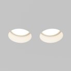 Встраиваемый светильник Technical Maytoni DL123-GU10-02-W Gyps Modern