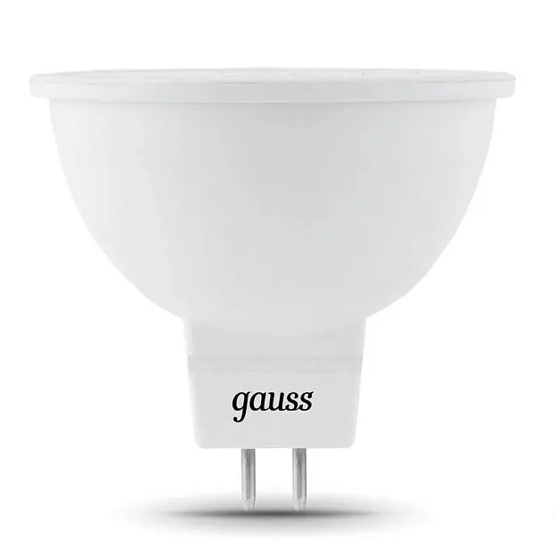 Лампа светодиодная Gauss 101505209 GU5.3 9W 4100K матовая MR16 LED