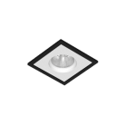 Встраиваемый светодиодный светильник BRUTAL SQ1 Black-White 4000K