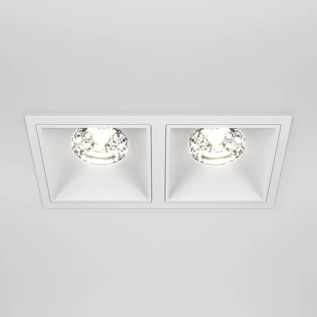 Встраиваемый светильник Maytoni Technical DL043-02-15W4K-D-SQ-W Alfa LED Встраиваемый светильник Maytoni Technical DL043-02-15W4K-D-SQ-W Alfa LED