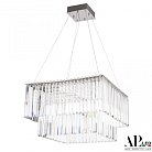Люстра светодиодная хрустальная APL LED SH10.52.C.Ni.4000 Sicilia