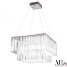 Люстра светодиодная хрустальная APL LED SH10.52.C.Ni.4000 Sicilia