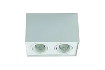 Накладной двойной светильник DLP 250-W 2xGU10 KANLUX 25473 GORD