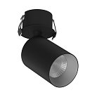Встраиваемый поворотный светодиодный светильник Ledron SAGITONY R BASIC S60 Black-Grey