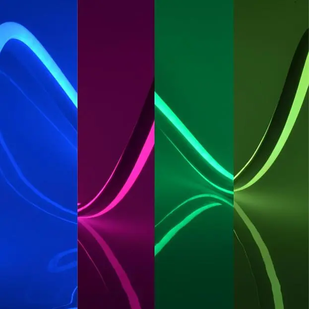 Светодиодная лента Uniel ULS-N02-5050-60LED/m-13mm-IP67-DC12V-14W/m-5M-RGB блистер Neon Светодиодная лента Uniel ULS-N02-5050-60LED/m-13mm-IP67-DC12V-14W/m-5M-RGB блистер Neon