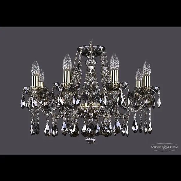 Люстра хрустальная Bohemia 1413/8/200 G M731 Люстра хрустальная Bohemia 1413/8/200 G M731
