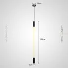 Подвесной светильник MARBLE RACK Размер L. Цвет черный Lampatron 8892-25147