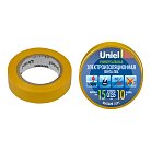 Изоляционная лента Uniel UIT-135P 10/15/01 YEL