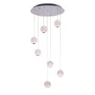 Подвесной светильник Delight Collection MD20001012-7A chrome Elliot Diamante