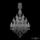 Люстра хрустальная Bohemia 1415/16+8+4/300/XL-155/3d Ni